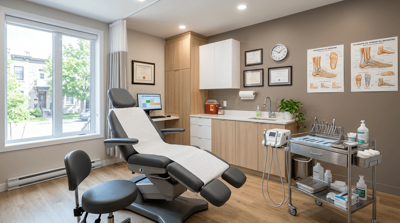 Clinique podiatrique de l'avenir à Laval