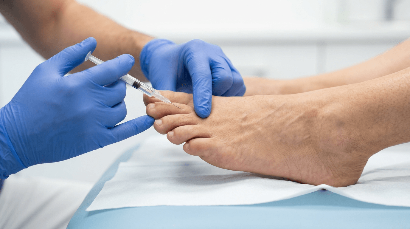 Névrome de Morton — Options injectables non chirurgicales